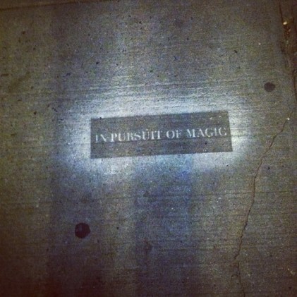 in pursuit of magic